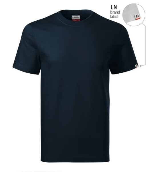 Recall tričko unisex námořní modrá 02 (brand label) M