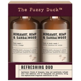 Baylis & Harding Duo kosmetiky pro muže Bergamot/Hemp/Sandalwood, hnědá barva