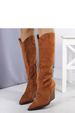 Kozačky na podpatku model 204847 Solea 37