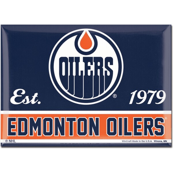 Wincraft Magnetka na Lednici Edmonton Oilers NHL