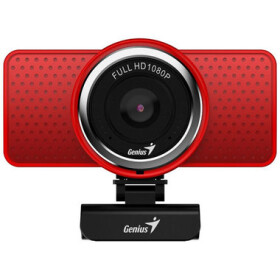 Genius ECam 8000 červená / Web kamera / 1920x1080 / USB 2.0 / mikrofon (32200001401)