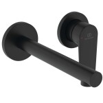 IDEAL STANDARD - Ceralife O Umyvadlová baterie pod omítku, 2-otvorová instalace, hedvábná černá BE019XG