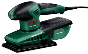 Bosch PSS 200 A zelená/černá / Orbitální bruska / 200W / 182x92 mm / kufr (0603340000)