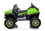 Mamido Dětské elektrické autíčko Mercedes Unimog 4x4 zelené