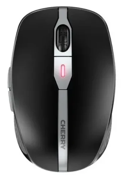 Cherry MW 9100 černá / Bezdrátová myš / Bluetooth 4.0 a 2,4 GHz / 1000-2400 DPI / USB-C nabíjení (JW-9100-2)