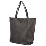 Trendová dámská koženková kabelka přes rameno Ramira, šedá