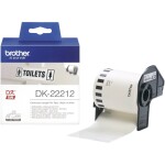 Brother - DK-22211 (papírová role 62mm x 30,48m) - dvoubarevný tisk při použití v QL-8xx (DK22251)