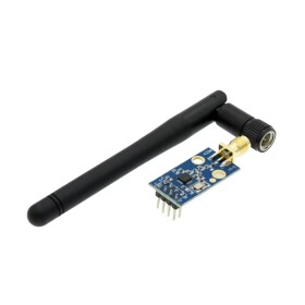 Bezdrátový vysílač a přijímač 433 MHz s anténou, CC1101