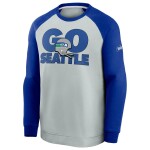 Nike Pánská mikina Seattle Seahawks NFL GO SEATTLE Throwback Crewneck Velikost: S