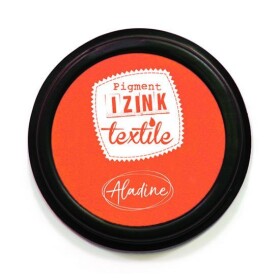 Razítkovací polštářek na textil IZINK textile - oranžový
