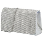 Módní dámské psaníčko Michelle Moon Rivex, stříbrné