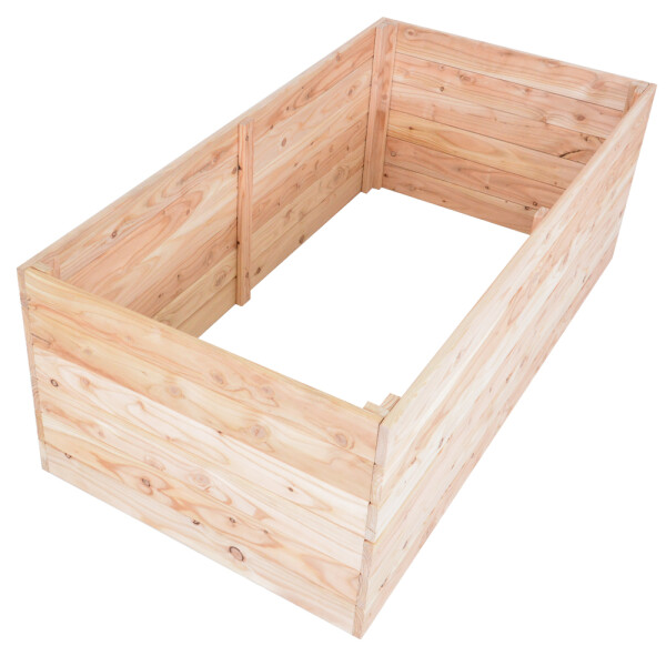 ROJA záhon vyvýšený PREMIUM MODŘÍN 135x70x50cm dřevěný