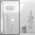 Erga Dual, podomítková sprchová sada s dešťovou sprchou 30×30, chromová, ERG-YKA-BP.DUAL30