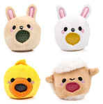 Plyšová mačkací hračka Queasy Squeezies Springtime (mix)