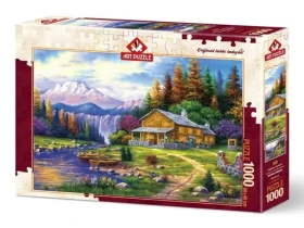 ART PUZZLE 4230 Puzzle Západ slunce v horách