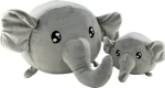 Magic Baby Slon - maminka s mláďátkem - set plyšových hraček 20 a 40 cm
