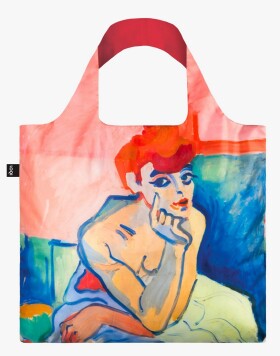 Skládací nákupní taška LOQI ANDRÉ DERAIN Woman in a Chemise