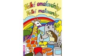 Velké omalovánky Velké maľovánky Sýkorová Ivana