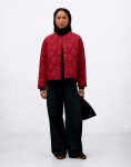 ECOALF Musa Onion Jacket Woman CRIMSON RED S