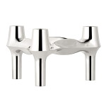 Stoff Nagel Designový svícen BMF STOFF Nagel Chrome, stříbrná barva, kov