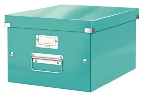 Leitz ClickStore Univerzální krabice velikost M (A4) ledově modrá (60440051)