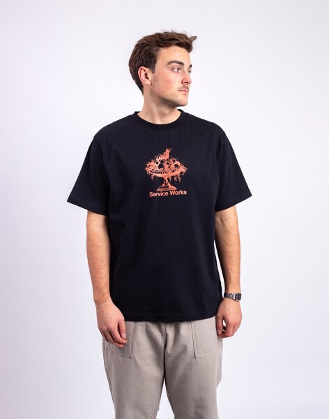Tričko Service Works Fruit Bowl Tee BLACK