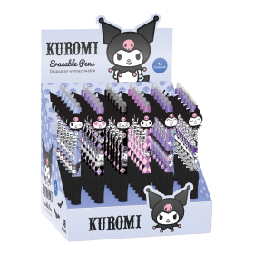 Colorino gumovatelné pero, Kuromi, 36 ks, modrá náplň, displej - 36ks