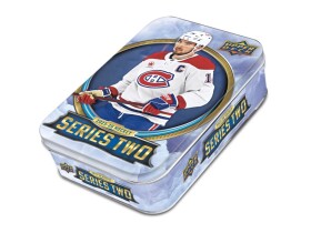 Hokejové karty NHL 2025-26 Upper Deck Series 2 Tin Box