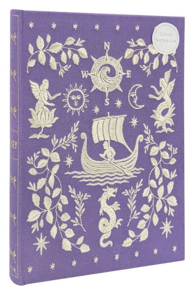 Zápisník vyšívaný Odyssea