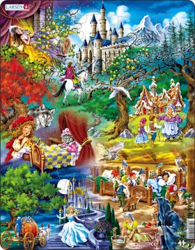 Puzzle Pohádky bratří Grimmů - Larsen