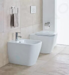 DURAVIT - Happy D.2 Stojící WC, zadní odpad, s HygieneGlaze, bílá 2159092000