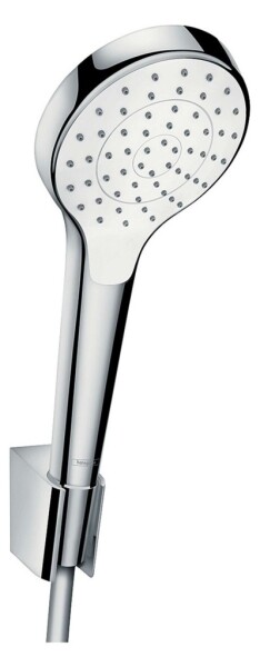HANSGROHE - Croma Select S Set sprchové hlavice, držáku a hadice, EcoSmart, bílá/chrom 28096400