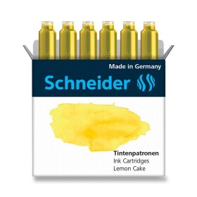 Schneider bombičky inkoustové 6 ks žluté