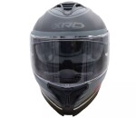 Helma na motorku Xrc Loomis blk/grey/light grey/pink - XS / šedá