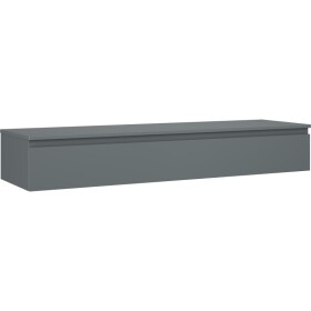 MEXEN/S - Orio koupelnová skříňka pod umyvadlo 160 cm s deskou, 1 šuplík, grafit mat 91A10-16023-1-BFC66