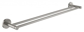 GROHE - Essentials Dvouramenný držák na ručníky, supersteel 40802DC1