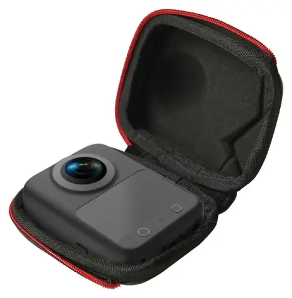 Telesin S6-PRC-22-TDJ černá / Ochranné pouzdro / DJI Osmo 360 / PU / Otevírání zespodu (S6-PRC-22-TDJ)
