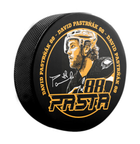 Puk David Pastrňák #88 PASTA 88 Exclusive Collection Boston Bruins NHL