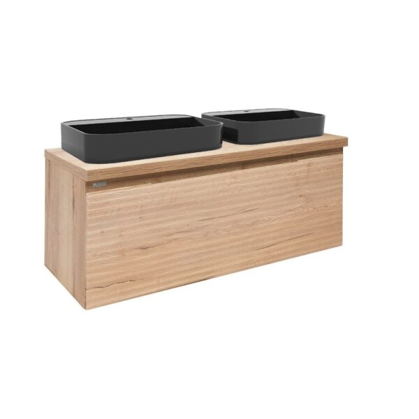 Koupelnová skříňka s umyvadlem Naturel Savona 118x43x44,8 cm dub halifax mat SAVONA120DHDUB SAVONA120DHDUB
