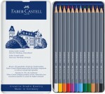 Faber-Castell 114612 Goldfaber Aqua akvarelové plechová krabička 12 ks