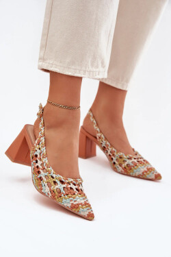 Sandály na podpatku model 214086 Step in style 36