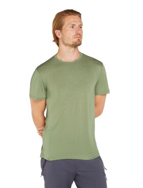 Pánské merino tričko s krátkým rukávem ICEBREAKER Mens Core SS Tee, Lichen velikost: M