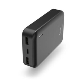 Hama Pocket 10 černá / Powerbanka / 10000 mAh / 2x USB-A / 5V / 2.1A (201708-H)