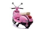 Mamido Dětský elektrický skútr Vespa PX150 12V růžový