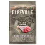 ELBEVILLE Adult Mini Fit and Slim Condition Fresh Turkey 4kg (94-11344)
