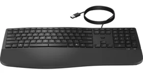 HP 480 Comfort černá / Klávesnice / drátová / USB-A / membránová / 1,5m kabel