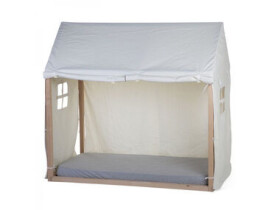 Childhome Textilní potah Tipi White na rám postele Domek 70x140cm (TIPBFC70W)