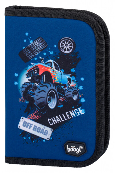 Školní penál jednopatrový BAAGL klasik - Truck