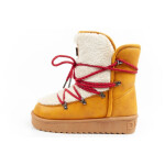 D.Franklin sněhule dámské zimní módní kožešina zateplené hořčice dámské 39