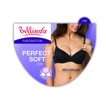 Dámská vyztužená podprsenka PERFECT SOFT BRA černá - Bellinda 85B